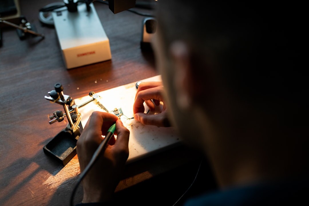 Swiss watchmaker assembling a timepiece by hand in a workshop