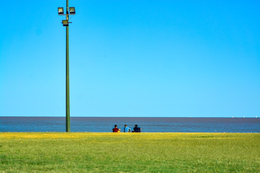 Sunset polo match near Punta del Este with spectators