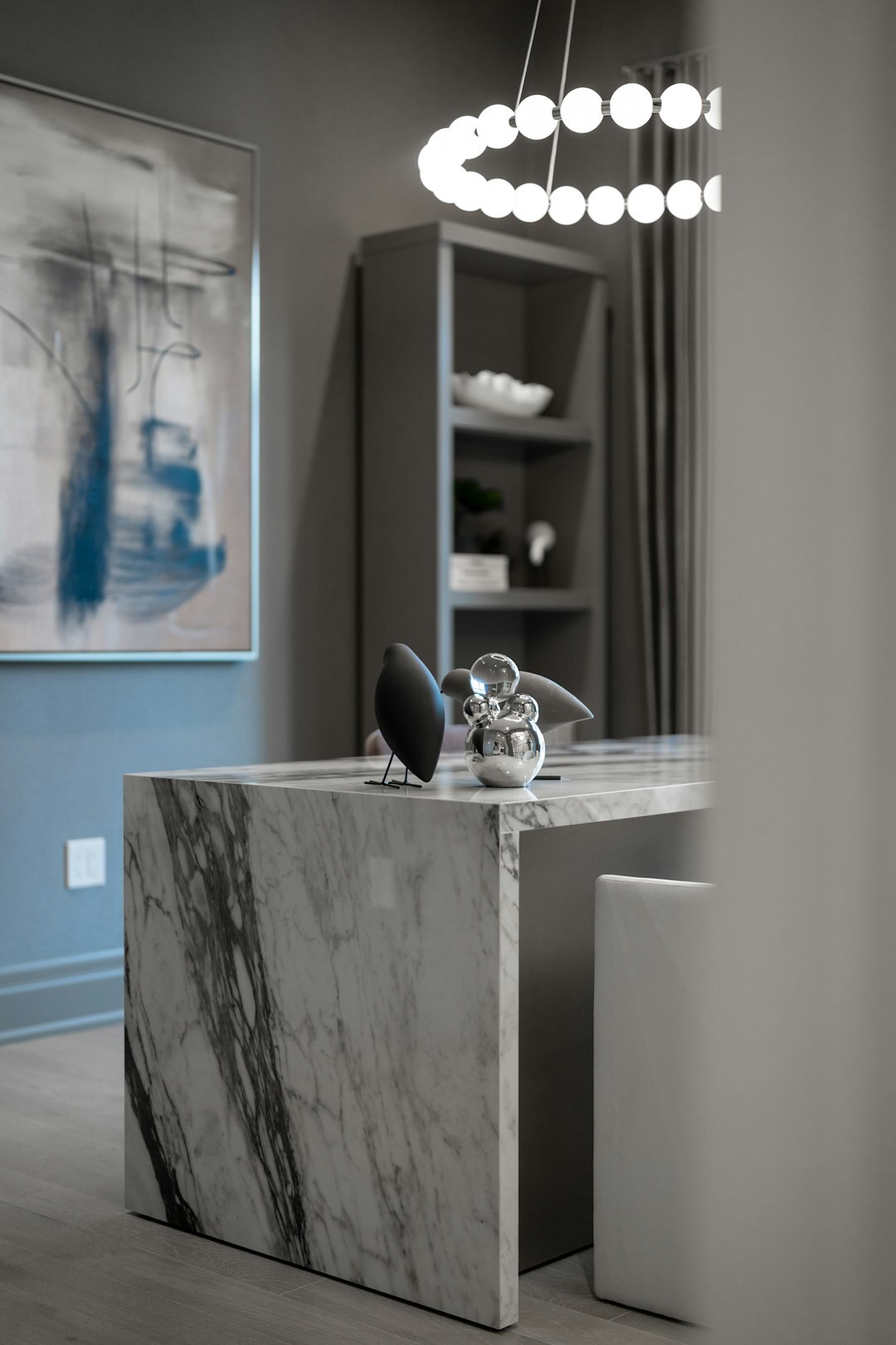 luxury handbag on marble